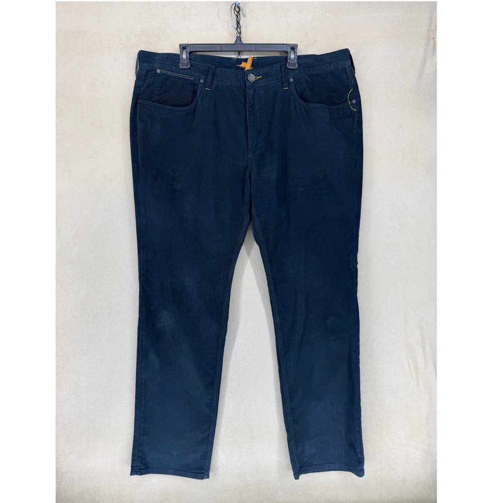 Tommy Bahama Mens Pants Black Corduroy Vintage‎ Straight Fit Size 42x34